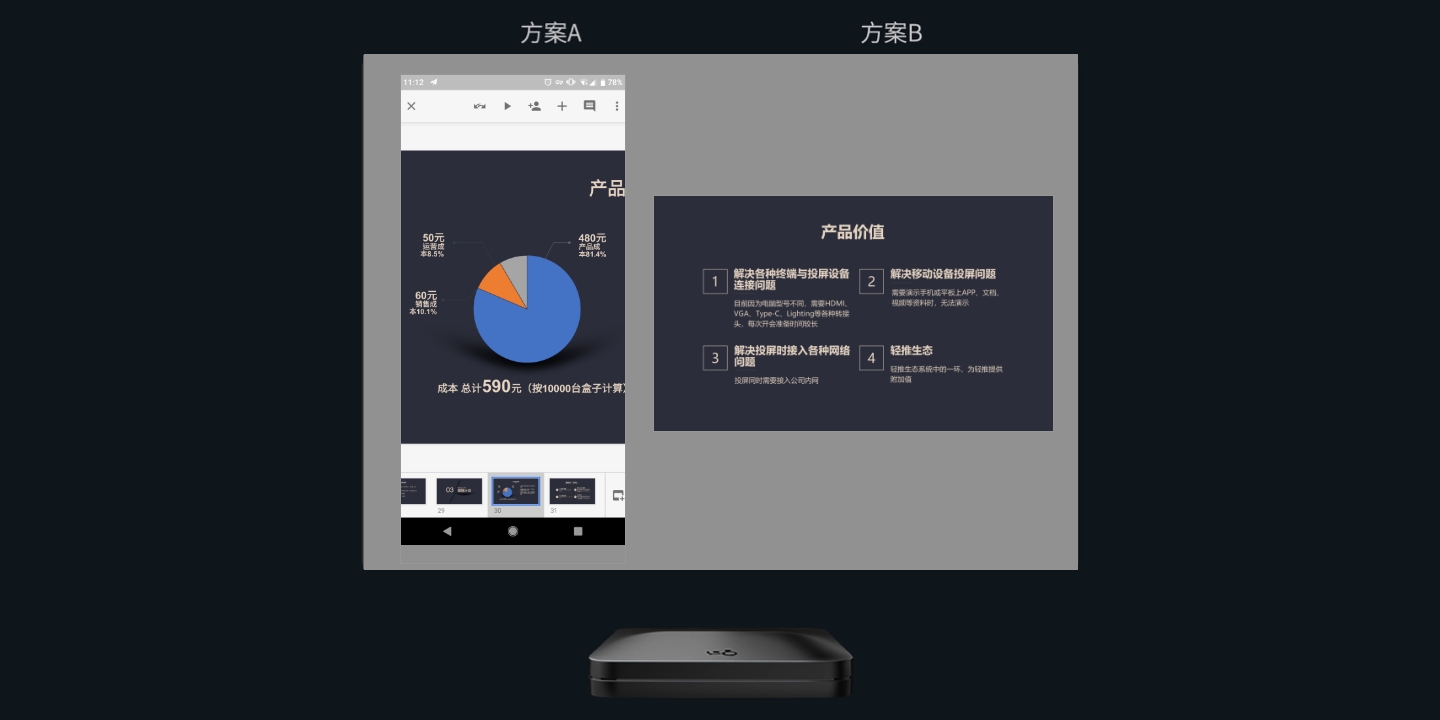 双设备投屏,让对比和互动更直接